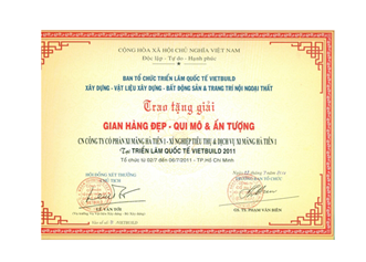 Giải thưởng thương hiệu Nghành Xây dựng