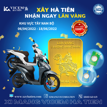 CÀO VUI TRÚNG VÀNG!!! Vicem Hà Tiên tặng bạn 01 LƯỢNG VÀNG SJC!