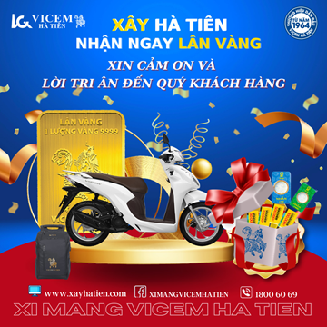 Chương trình XÂY HÀ TIÊN, NHẬN NGAY LÂN VÀNG đã khép lại thành công tốt đẹp. 