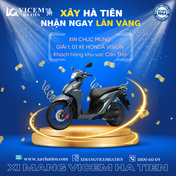 Loa loa loa!!! Thêm một khách hàng may mắn rinh quà lớn của XÂY HÀ TIÊN, NHẬN NGAY LÂN VÀNG!!!